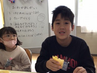 6年5組_学活_池田幸恵_お別れ会（クレープ作り）_20