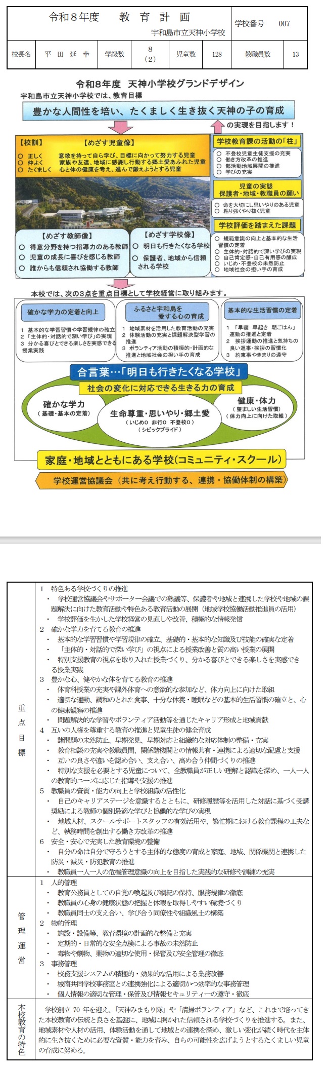 Ｒ８教育計画